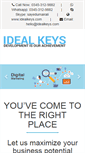 Mobile Screenshot of idealkeys.com